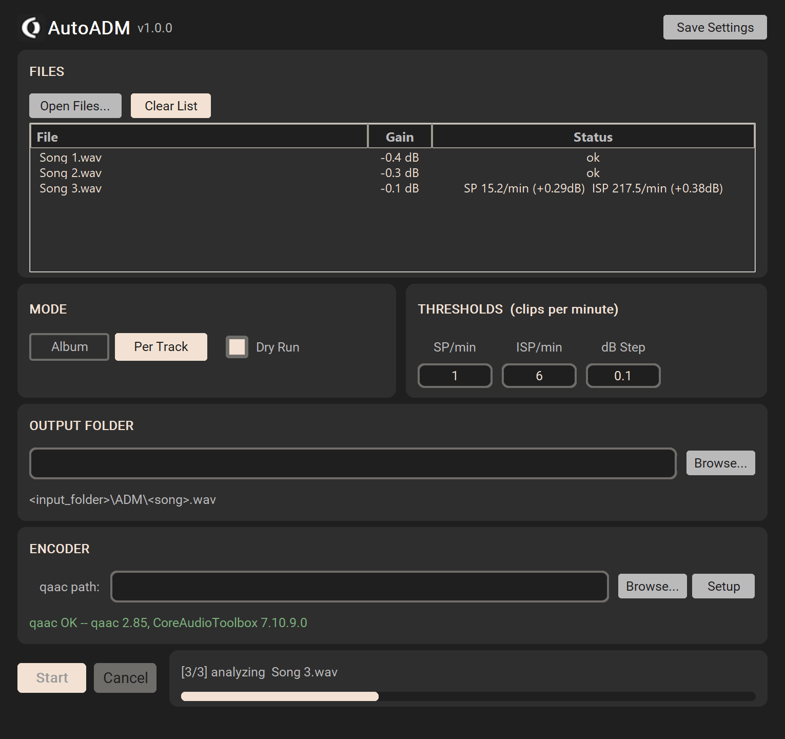 AutoADM application screenshot